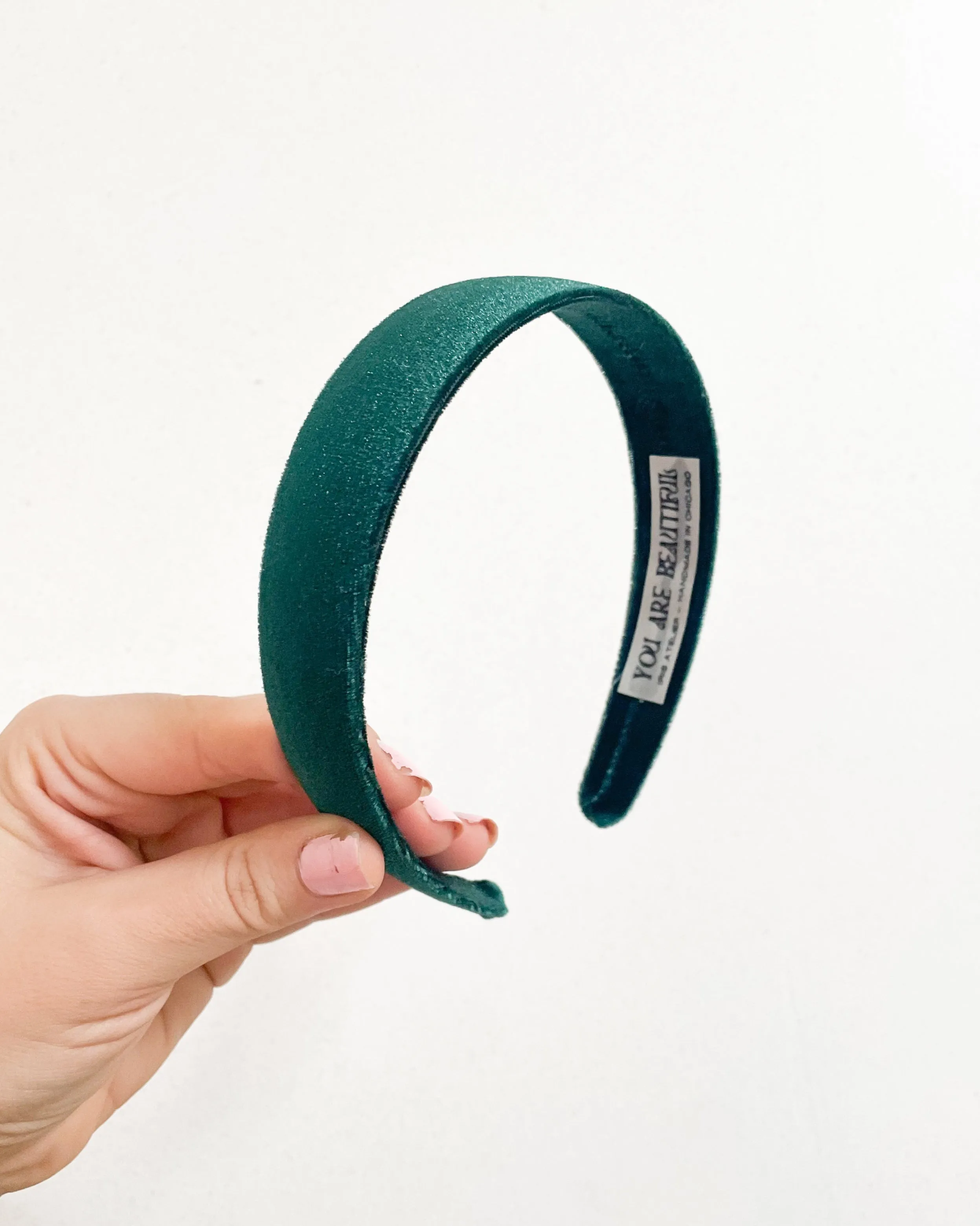 Flat Velvet Headband - Simple And Minimal