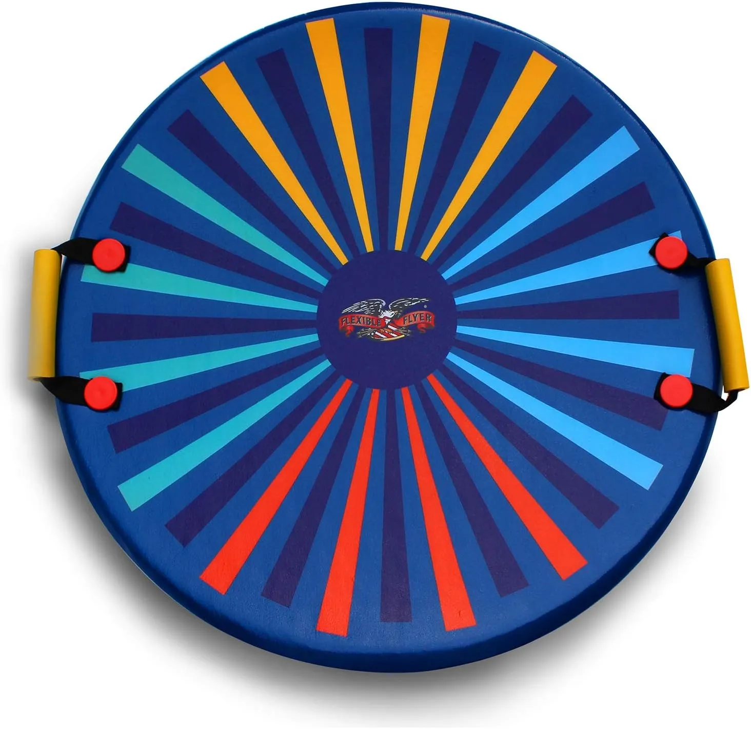 Flexible Flyer F26 Foam Snow Saucer Sled. Round SNO Disc Slider, 26"