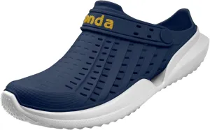 Flow Men Garden Clogs - Comfortable Recovery Shoes, Lightweight Waterproof Clogs, Sporty Style Slip-On, Breathable Quick-Dry Beach & Outdoor Water Sports Slippers