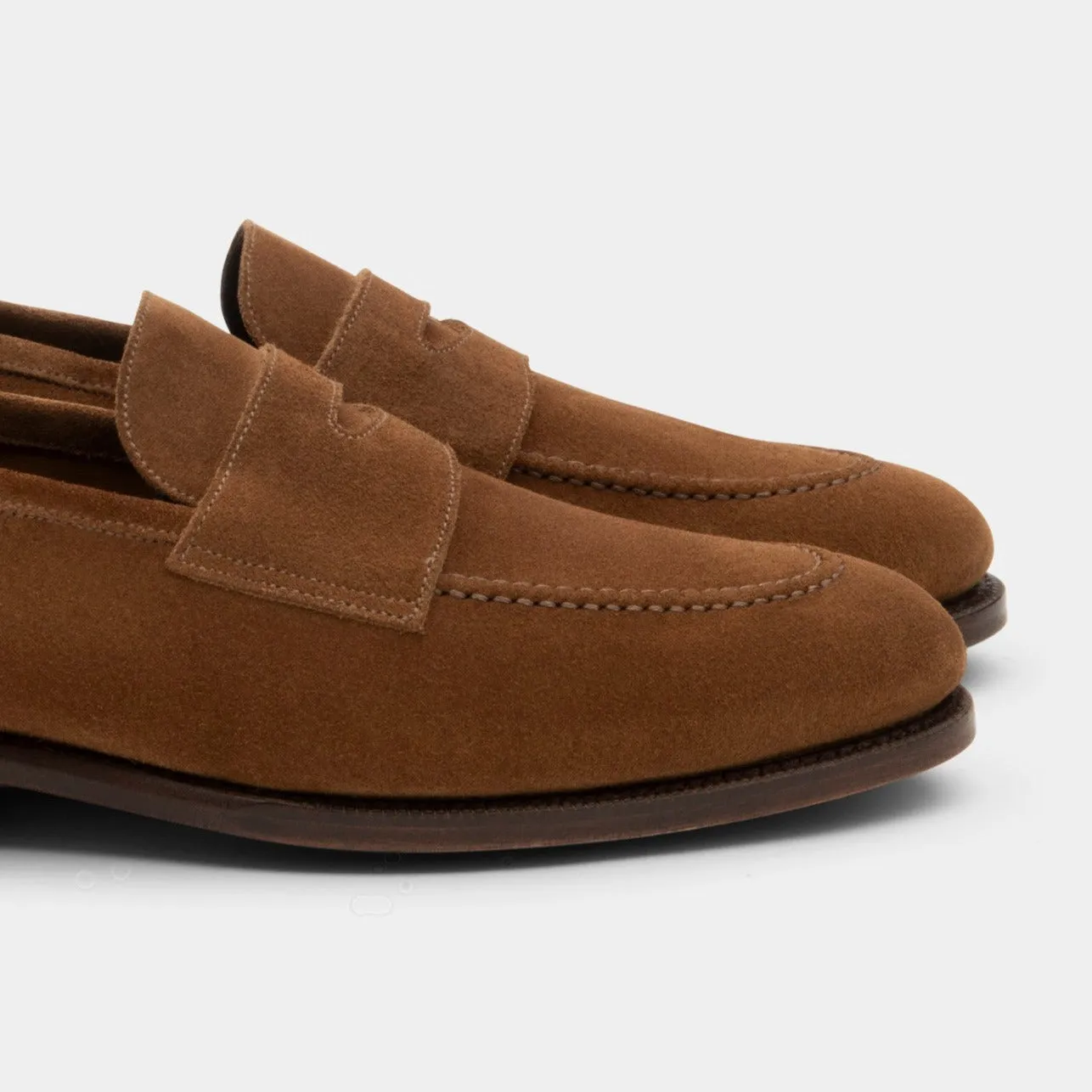 Foster Unlined Coffee Suede