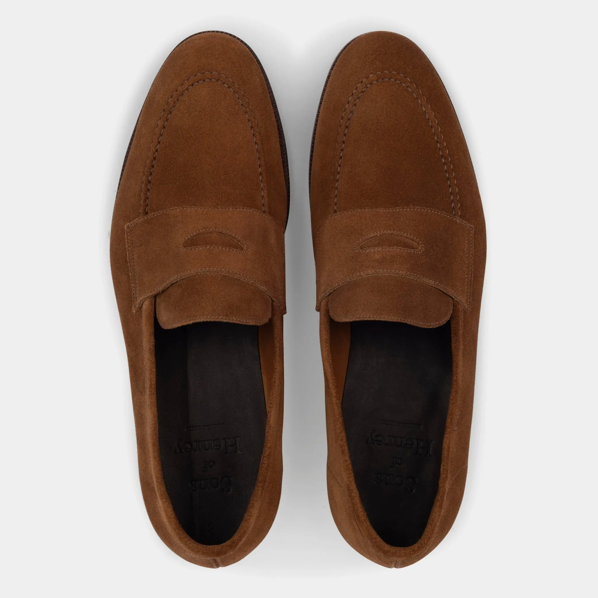 Foster Unlined Coffee Suede