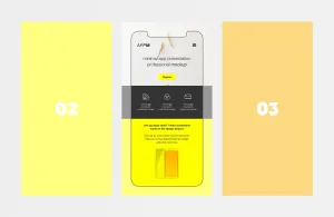 Free Minimal Flat App Presentation Mockup