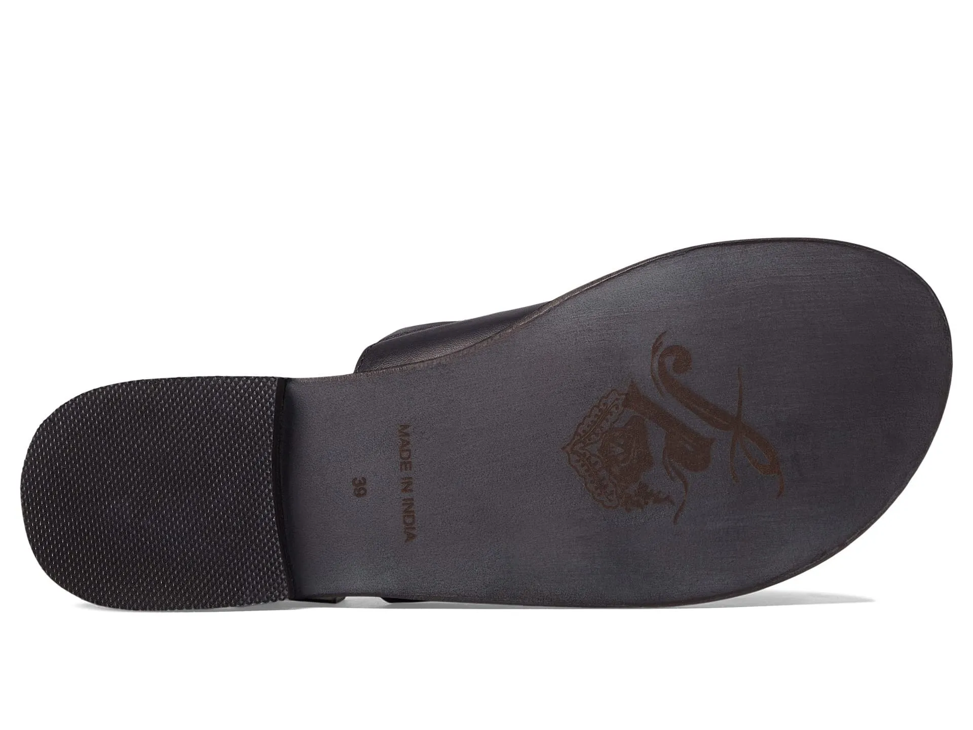 Free People Saturday Sandal for Women - Two Strap Vamp with Stacked Heel, Comfortable and Chic Sandals 7.5 Black