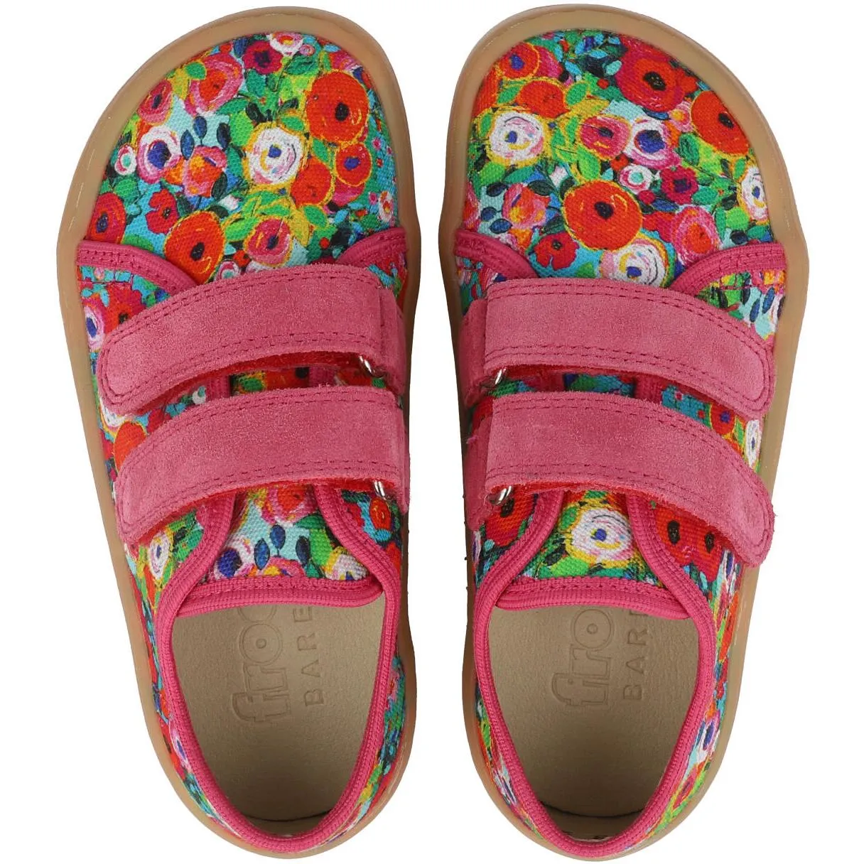 Froddo Canvas Flowers Barefoot Shoes