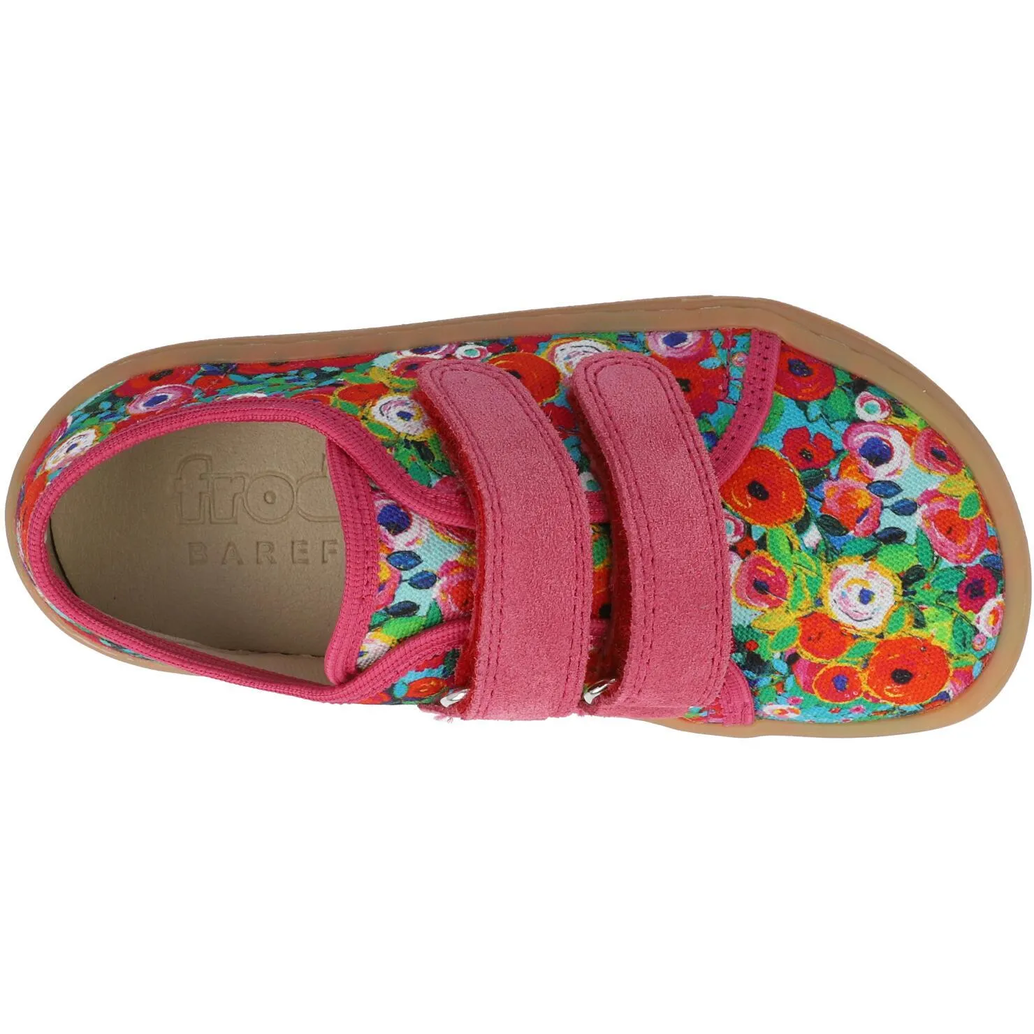 Froddo Canvas Flowers Barefoot Shoes