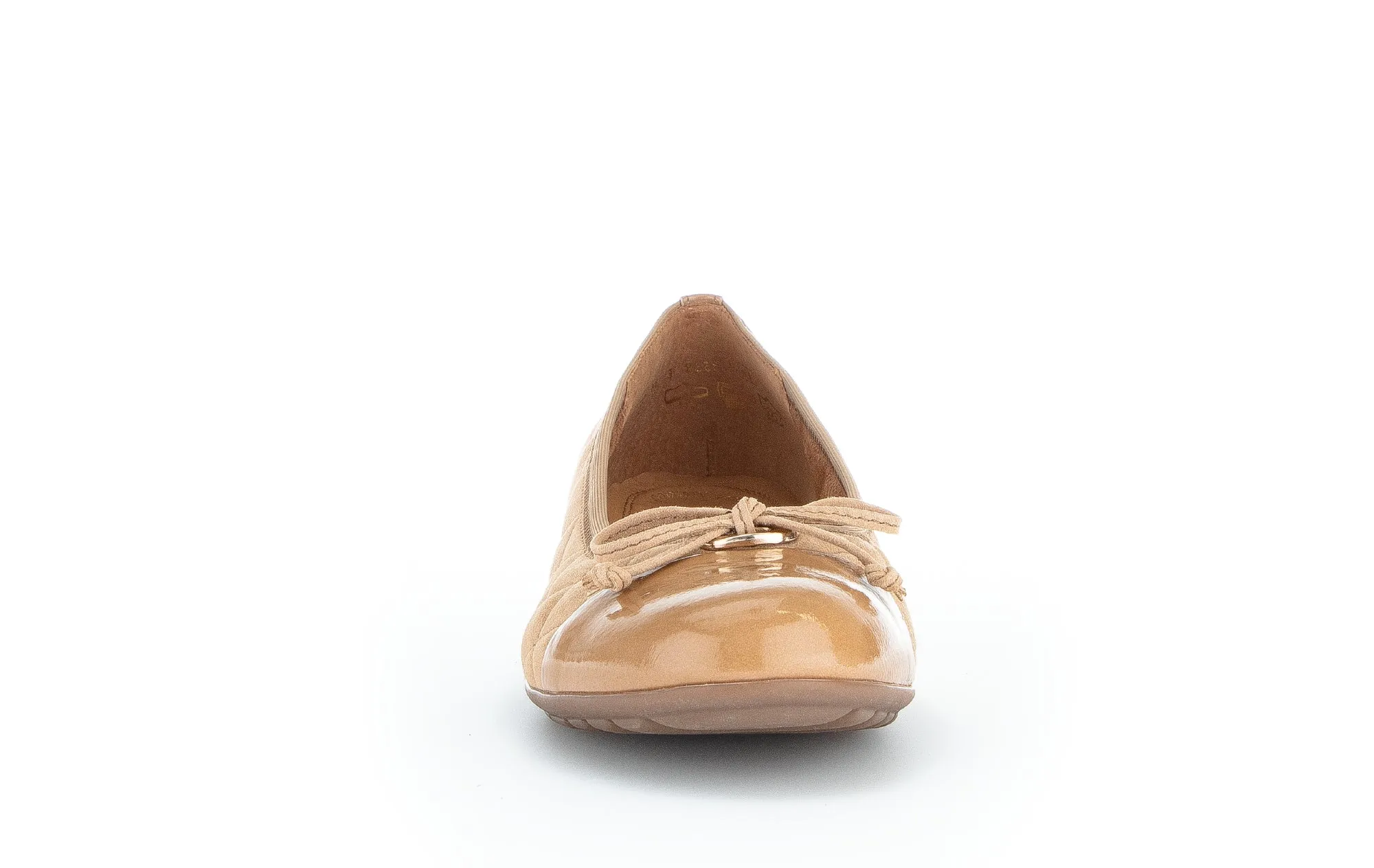GABOR - 82.622.34 FLAT FASHION PUMP - GOLD