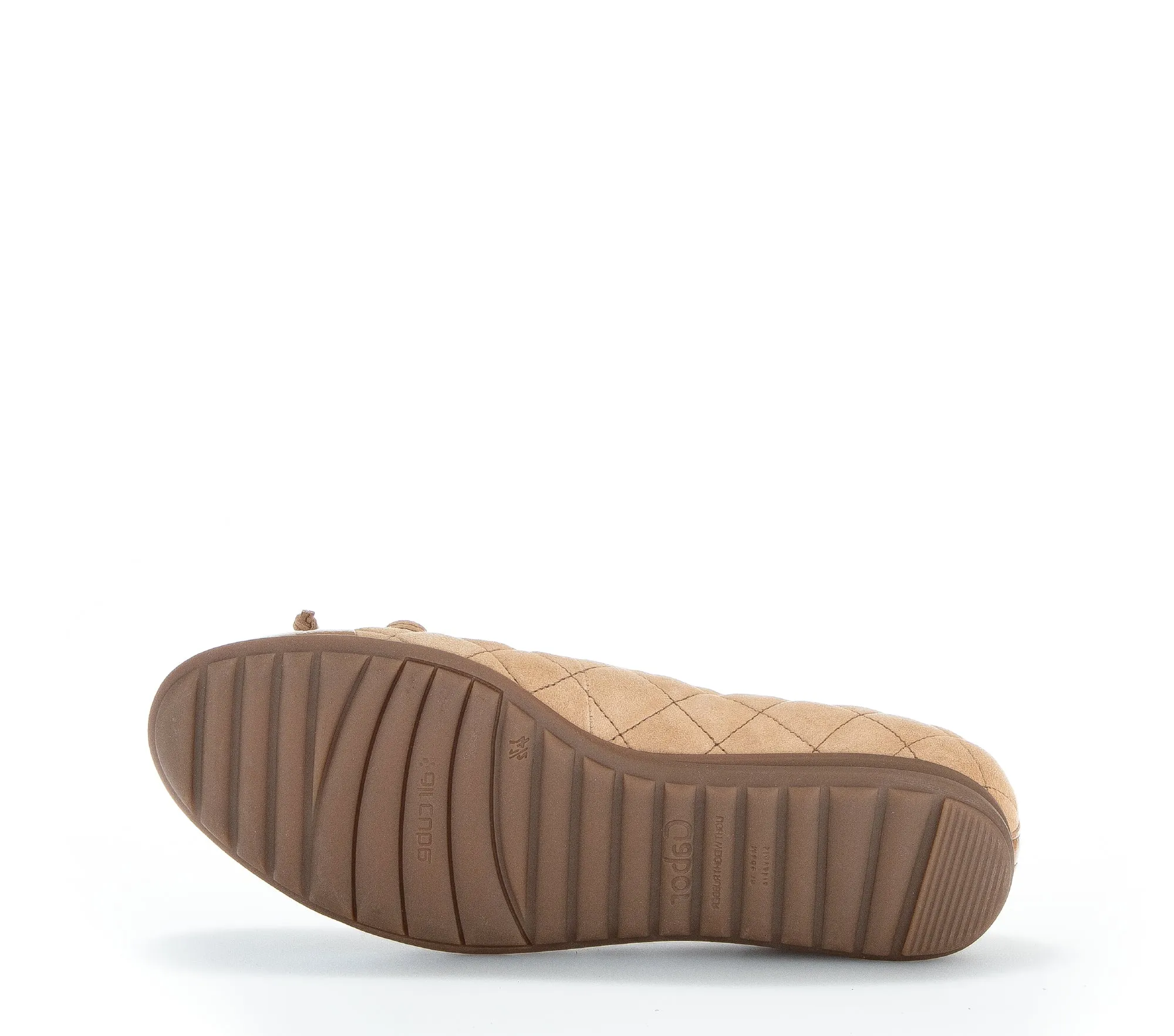 GABOR - 82.622.34 FLAT FASHION PUMP - GOLD