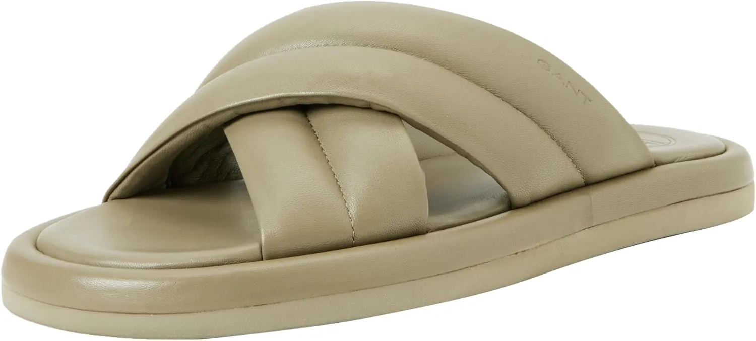 GANT Women's Clareha Sandal, Clay Green, 7 Women