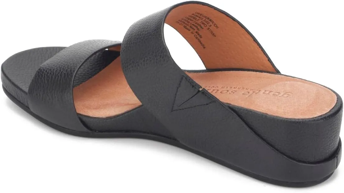 Gentle Souls by Kenneth Cole Women's Gisele Two Strap Heeled Sandal