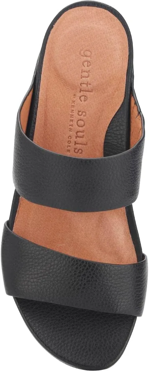 Gentle Souls by Kenneth Cole Women's Gisele Two Strap Heeled Sandal