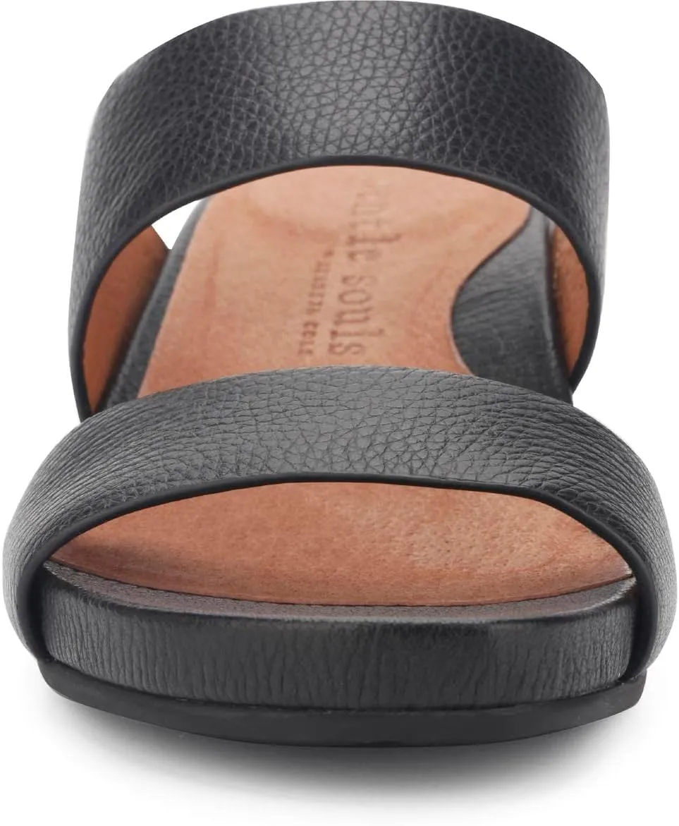 Gentle Souls by Kenneth Cole Women's Gisele Two Strap Heeled Sandal