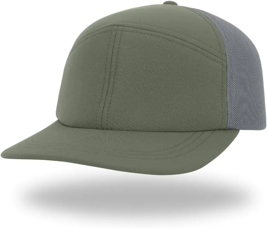 getaway California Ultrasuede Semi-Structured Modern Trucker Packable Hat, Travel Essentials, Boat, Run, Workout, 7 Panel