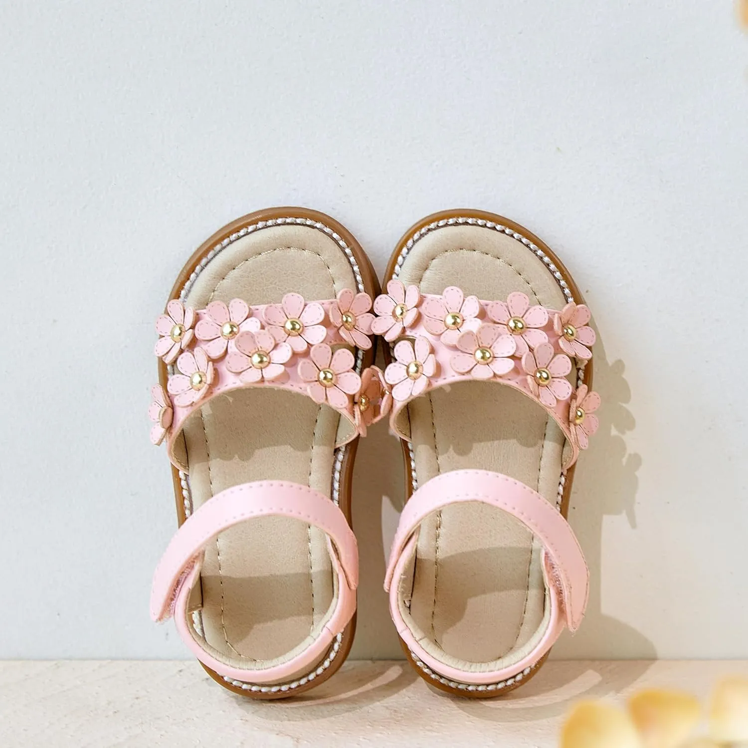 GINFIVE Toddler Girls Sandals Girls Toddler Sandals Little Girls Kids Shoes