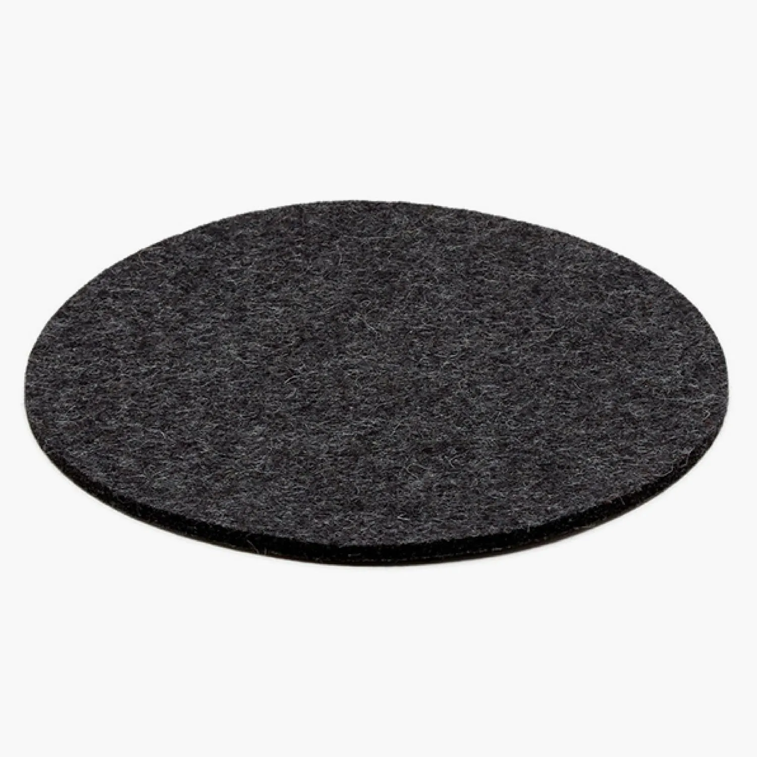 Graf Lantz - Trivets for Hot Dishes - Heat Resistant 100% Merino Wool - Hot Pads for Kitchen, Countertops, Tables, Sizzling Dishes, Pots & Pans - Home Decor, Kitchen Accessories - 12", Charcoal