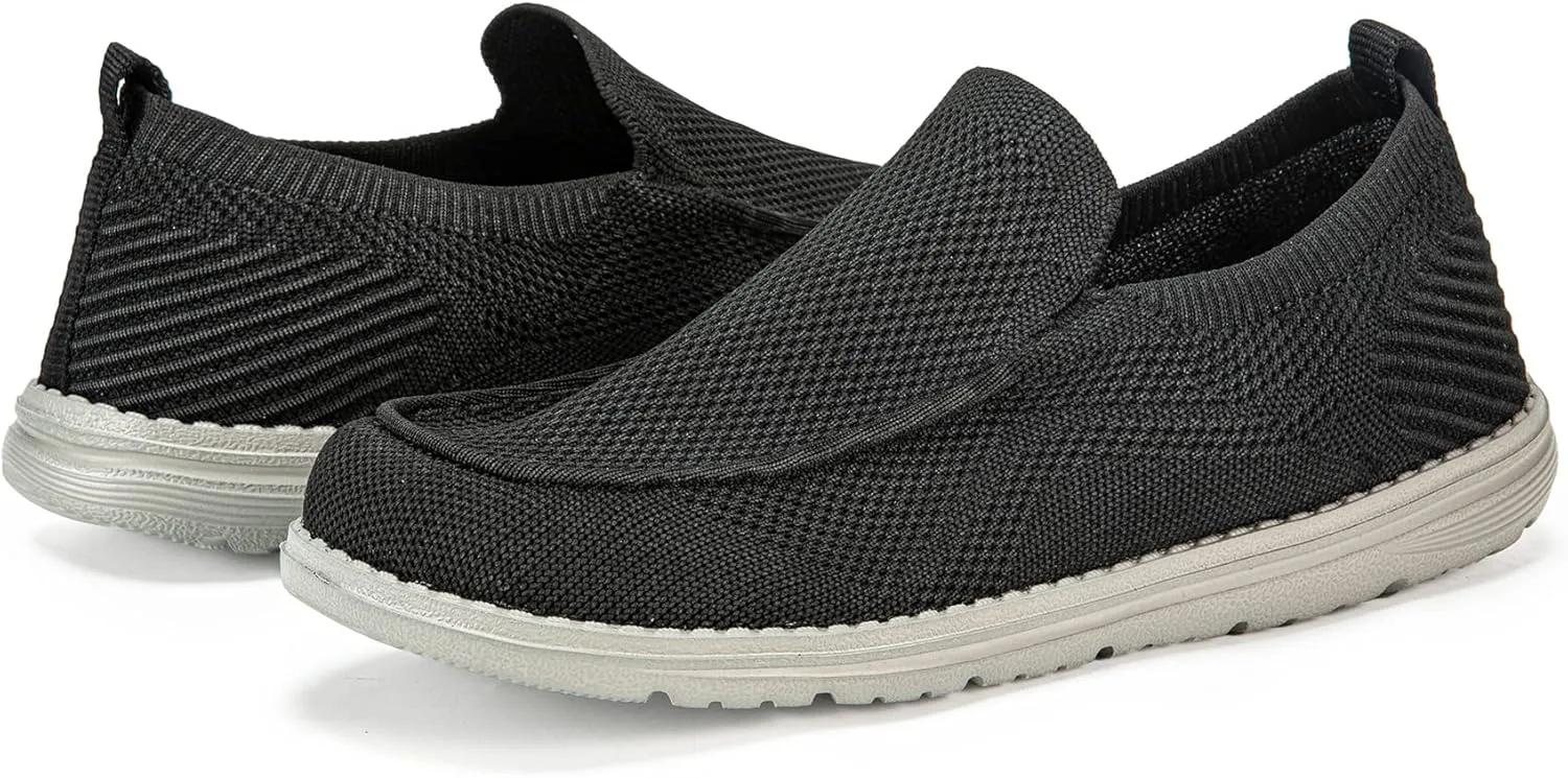 Grand Attack Men's Shoes | Casual Slip On Loafers | Walking Shoes | Comfortable & Lightweight | for Home, Leisure Travel, Driving Shoes