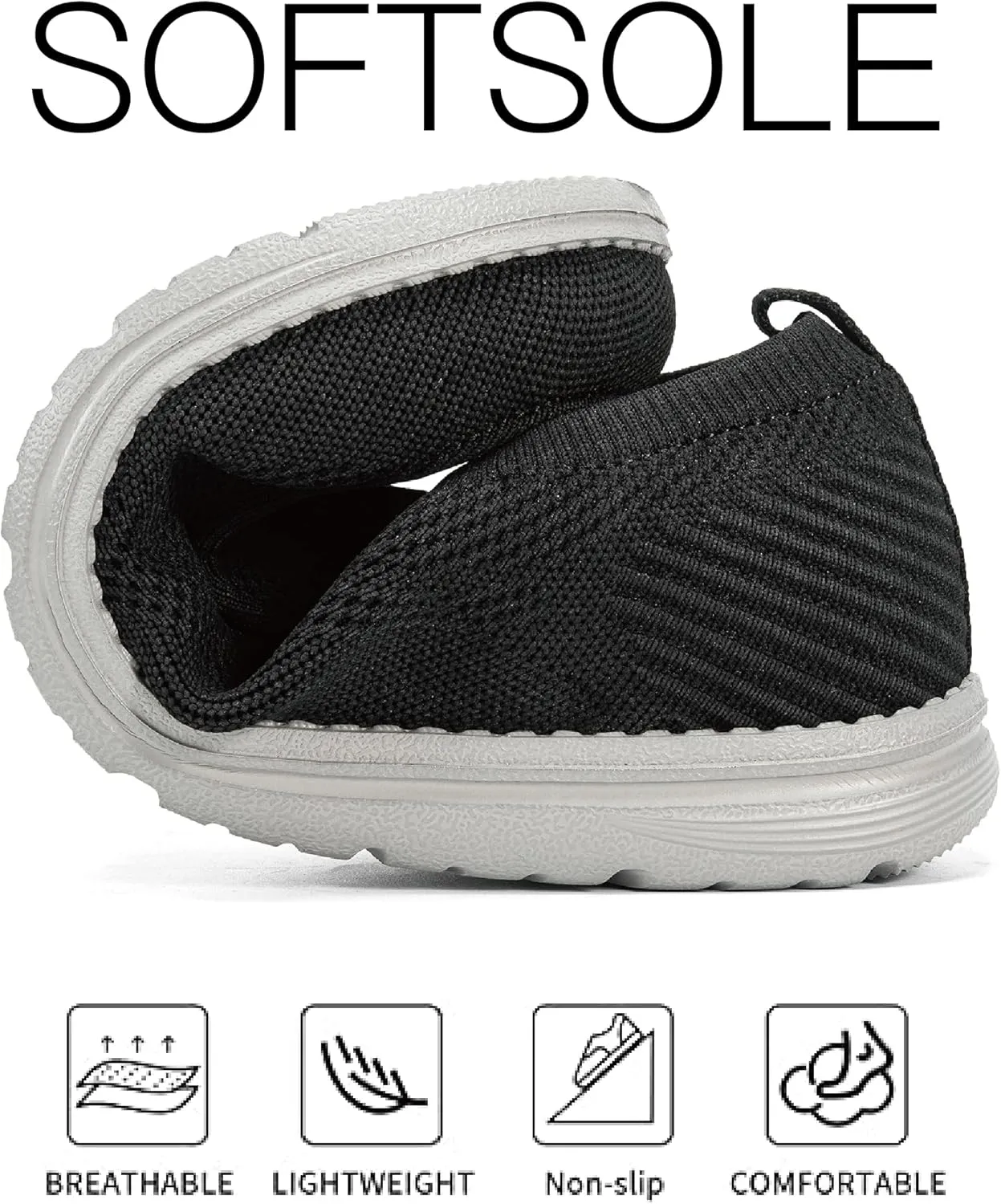 Grand Attack Men's Shoes | Casual Slip On Loafers | Walking Shoes | Comfortable & Lightweight | for Home, Leisure Travel, Driving Shoes