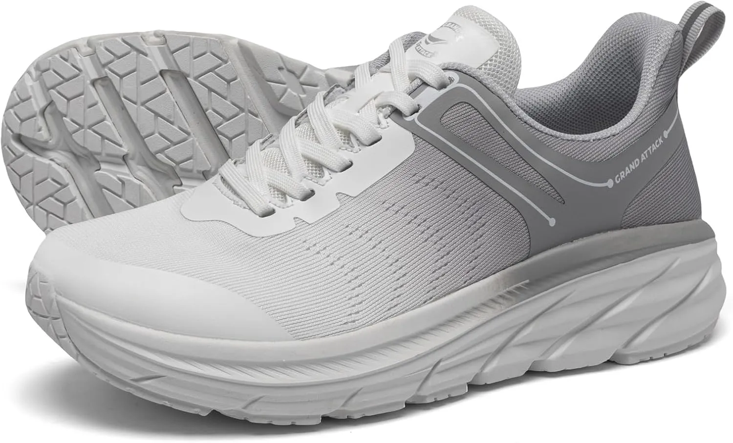 Grand Attack Women's Road Running Shoes | Superior Cushioned|Durable Non-Slip | Comfortable | Fashion Athletic Sneakers
