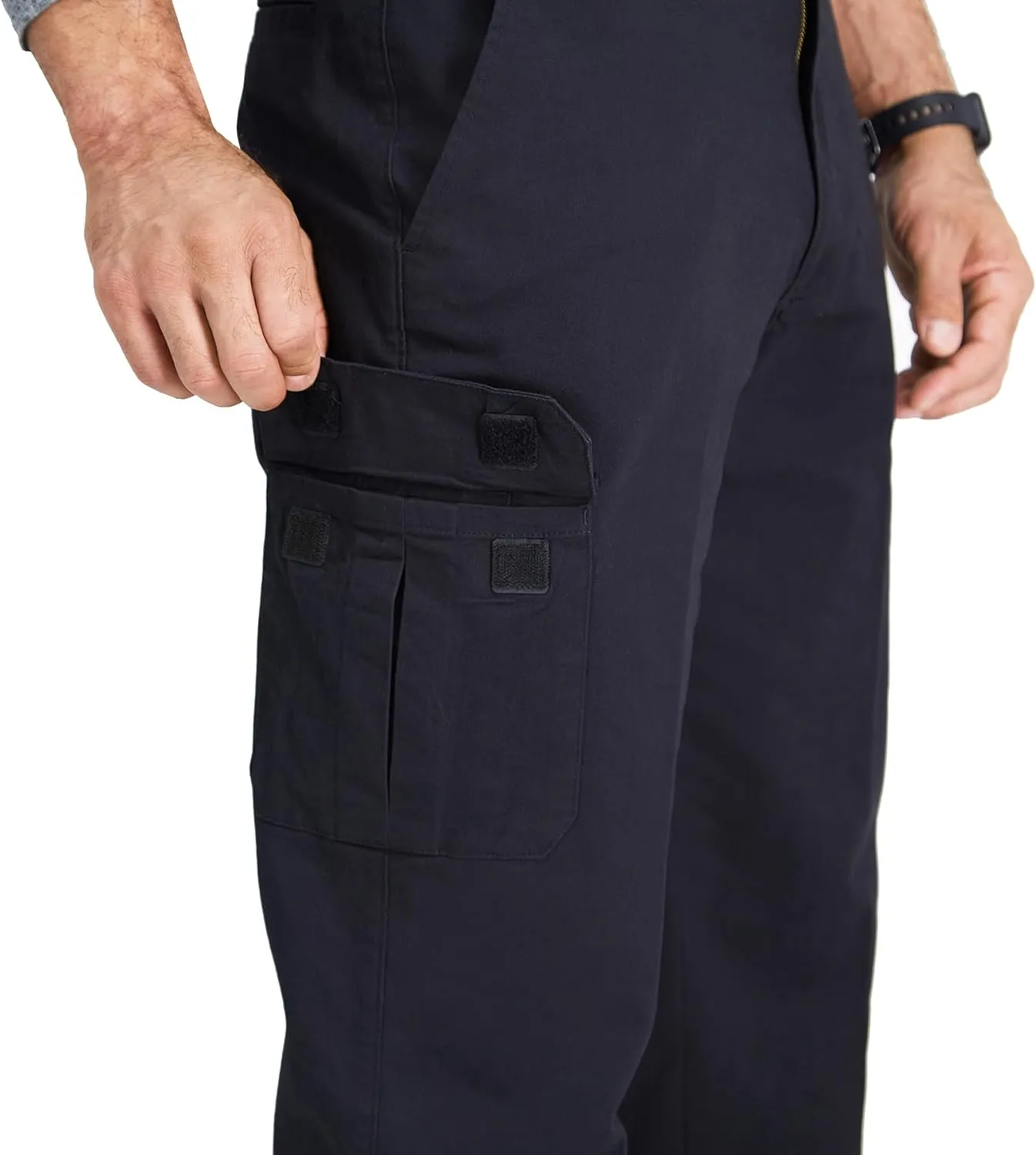 Haggar Men's Stretch Classic Fit Cargo Pant (Regular and Big and Tall Sizes)