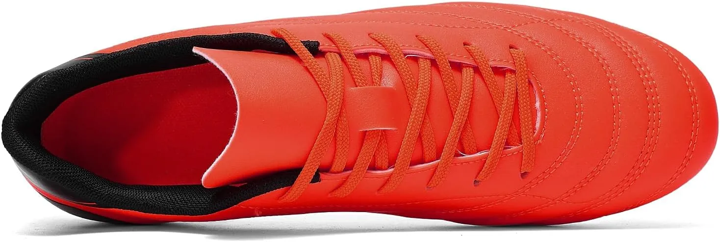 HaloTeam Soccer Shoes Mens Cleats Outdoor Professional Training Turf Football Boots Breathable Athletic Sneaker for AG/FG