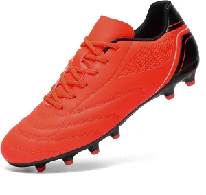 HaloTeam Soccer Shoes Mens Cleats Outdoor Professional Training Turf Football Boots Breathable Athletic Sneaker for AG/FG