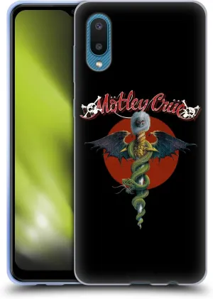 Head Case Designs Officially Licensed Motley Crue Dr. Feelgood Tour Graphics Soft Gel Case Compatible with Samsung Galaxy A02/M02 (2021)