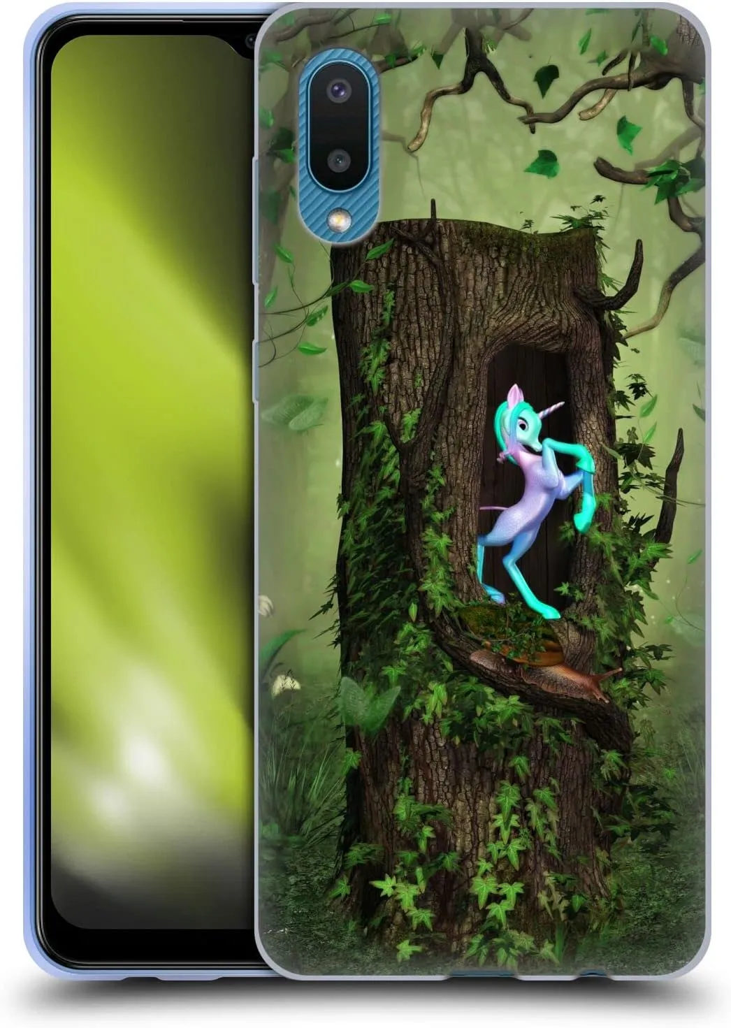 Head Case Designs Officially Licensed Simone Gatterwe Secret Wood Lands and Places Soft Gel Case Compatible with Samsung Galaxy A02/M02 (2021)