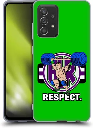 Head Case Designs Officially Licensed WWE John Cenation Respect 2017/18 Superstars 4 Soft Gel Case Compatible with Galaxy A52 / A52s / 5G (2021)
