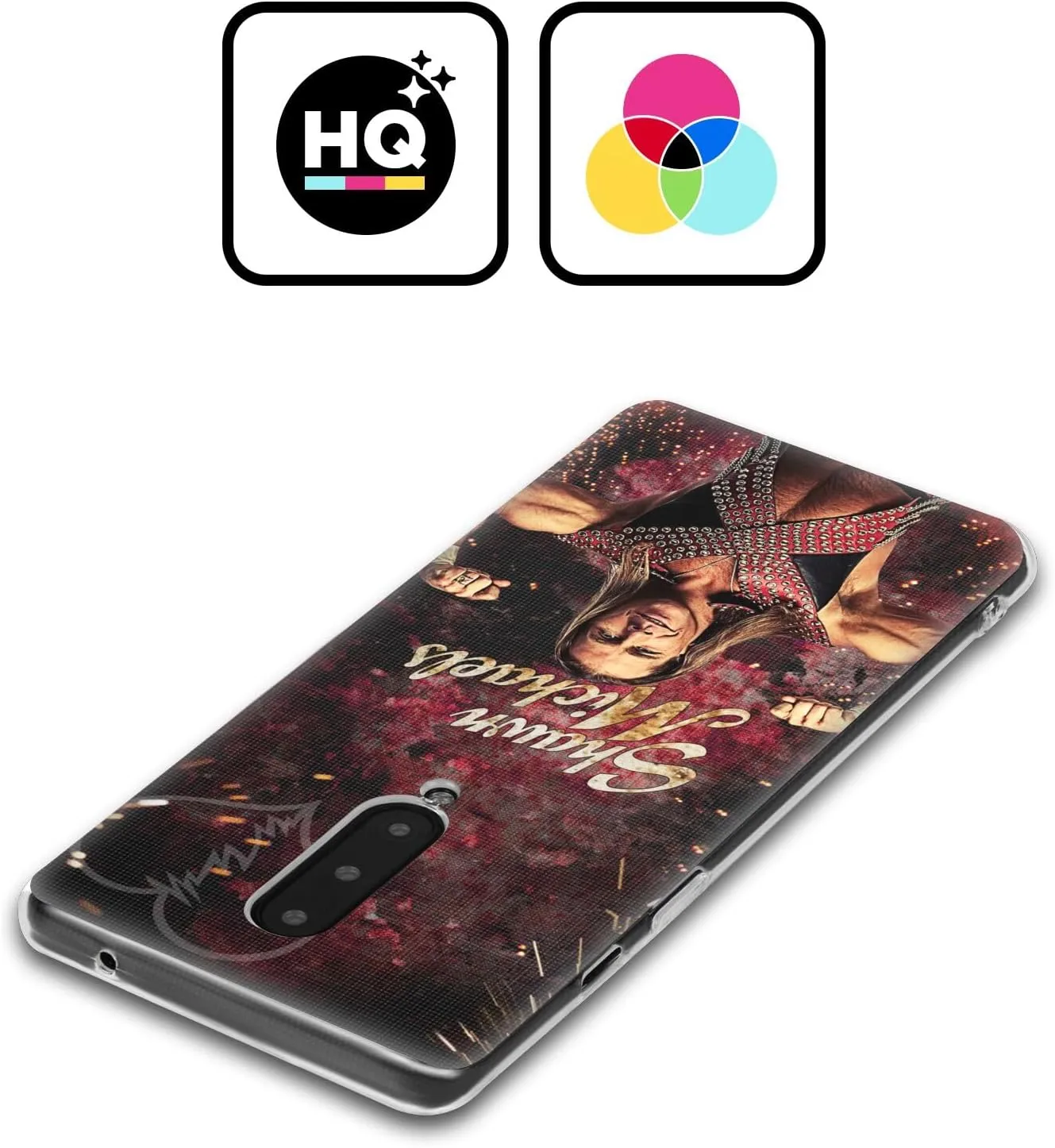 Head Case Designs Officially Licensed WWE LED Image Shawn Michaels Soft Gel Case Compatible with Google Pixel 7 Pro