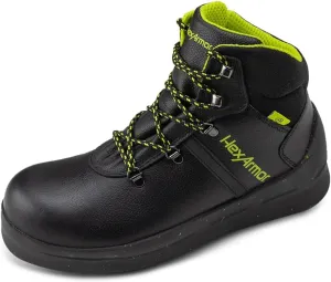 HexArmor Asphalt Work Safety Boots, 572°F Heat, Anti-Shock, Slip, Water-Resistance