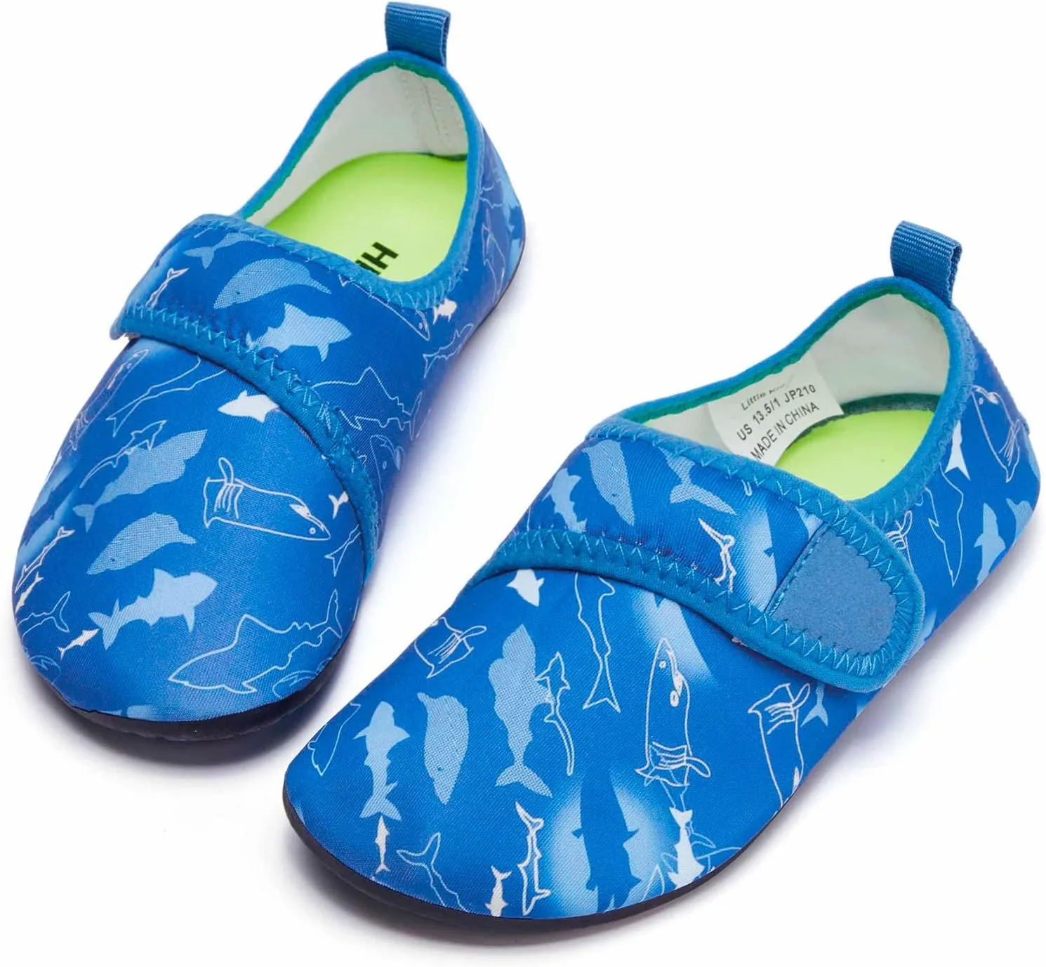 HIITAVE Kids Water Shoes Non-Slip Beach Swim Barefoot Quick Dry Aqua Pool Socks for Boys & Girls Toddler