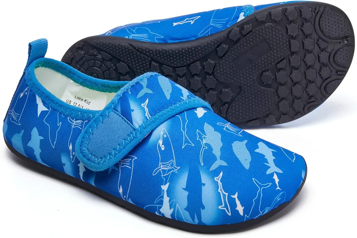 HIITAVE Kids Water Shoes Non-Slip Beach Swim Barefoot Quick Dry Aqua Pool Socks for Boys & Girls Toddler