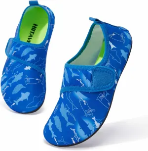 HIITAVE Kids Water Shoes Non-Slip Beach Swim Barefoot Quick Dry Aqua Pool Socks for Boys & Girls Toddler