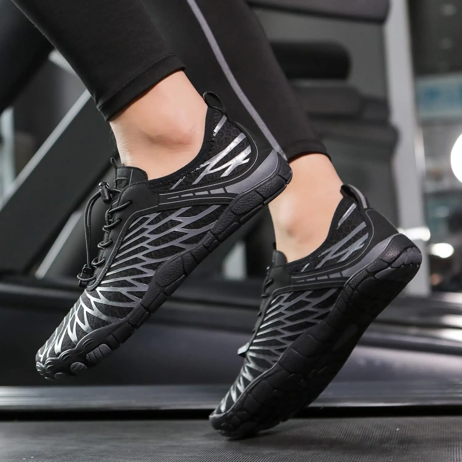 Hike Barefoot Shoes Women with Wide Toe Box Non-Slip Quick Dry Grounded Water Shoes for Women Men Beach Pool Hiking Walking Footwear