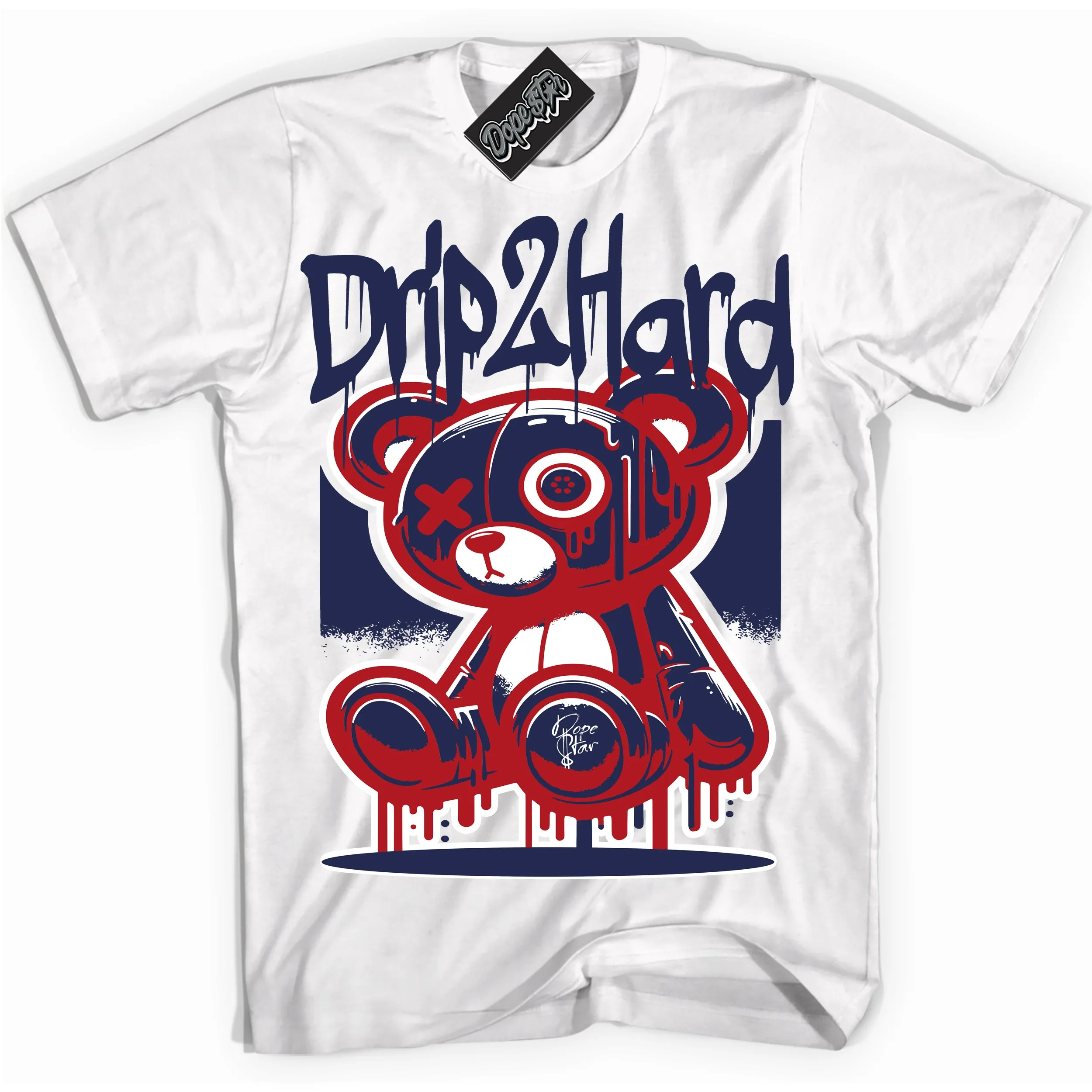 Howard University 1s Sneaker Shirt Drip 2 Hard Graphic
