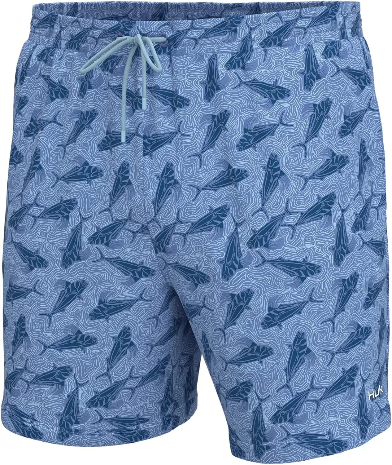 HUK Pursuit Volley Pattern, Quick-Dry Shorts for Men