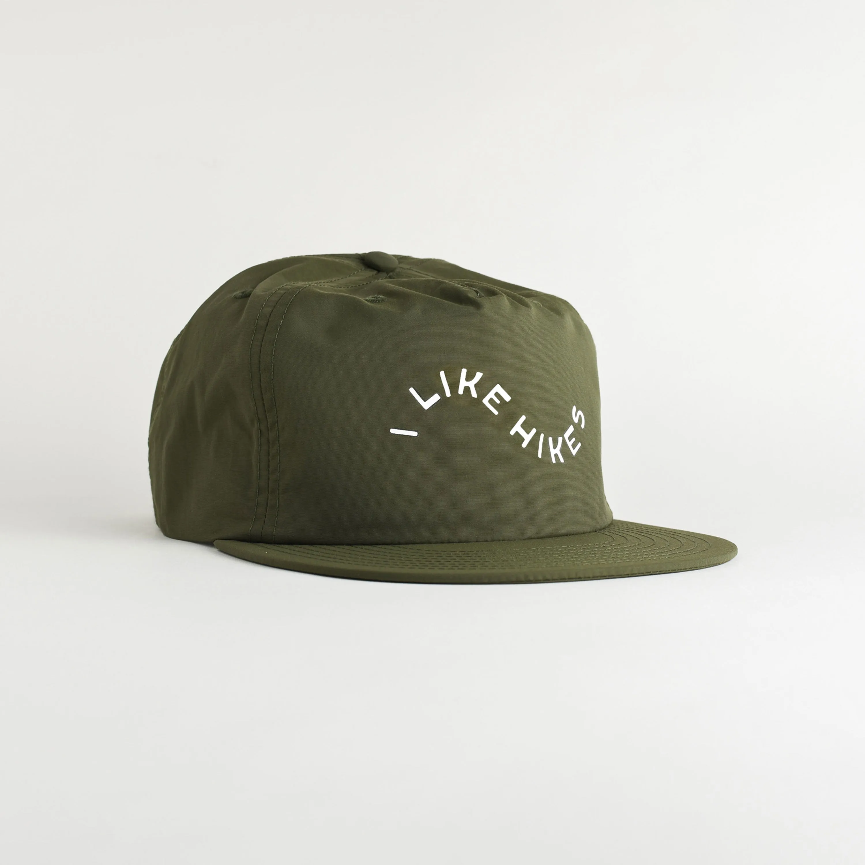 I Like Hikes Recycled Nylon Quick Dry Hat - moss