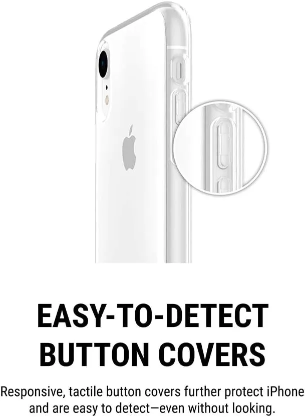 Incipio NGP Translucent Case for iPhone iPhone XR (6.1") with Flexible Shock-Absorbing Drop-Protection - Clear