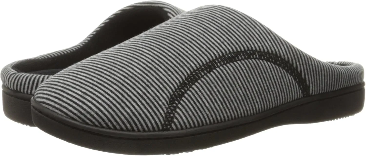 isotoner Women's Athena Slip On Cushioned Slipper with All Around Memory Foam for Indoor/Outdoor Comfort