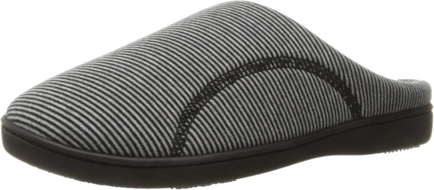 isotoner Women's Athena Slip On Cushioned Slipper with All Around Memory Foam for Indoor/Outdoor Comfort
