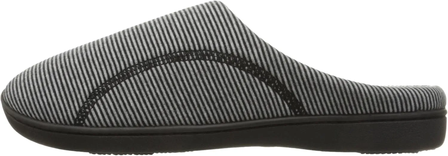 isotoner Women's Athena Slip On Cushioned Slipper with All Around Memory Foam for Indoor/Outdoor Comfort