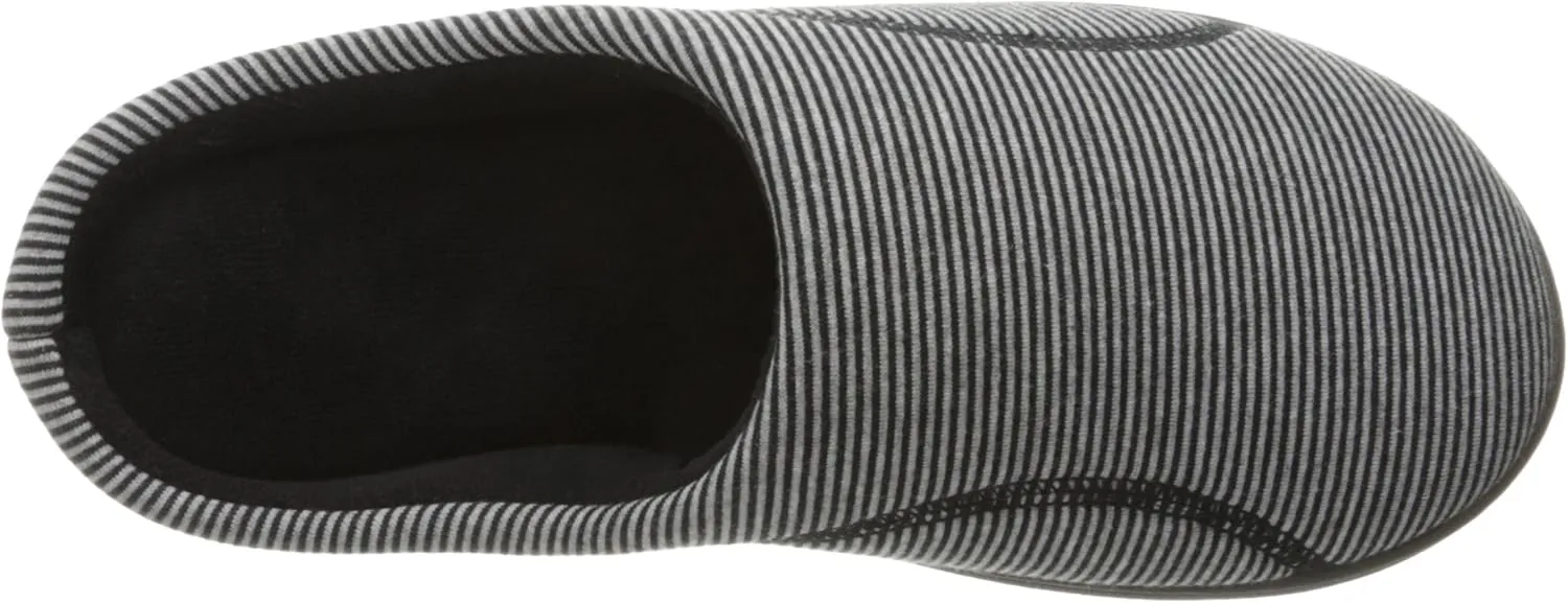 isotoner Women's Athena Slip On Cushioned Slipper with All Around Memory Foam for Indoor/Outdoor Comfort