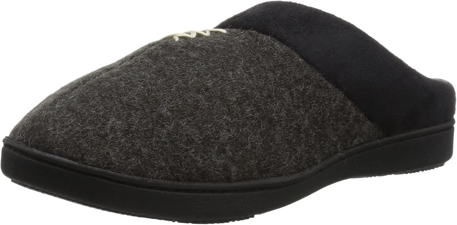 isotoner Women's Marisol Slip On Cushioned Slipper with All Around Memory Foam for Indoor/Outdoor Comfort