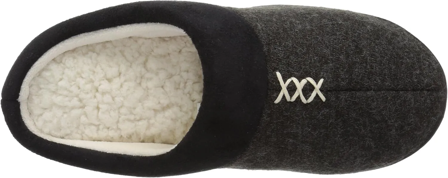 isotoner Women's Marisol Slip On Cushioned Slipper with All Around Memory Foam for Indoor/Outdoor Comfort