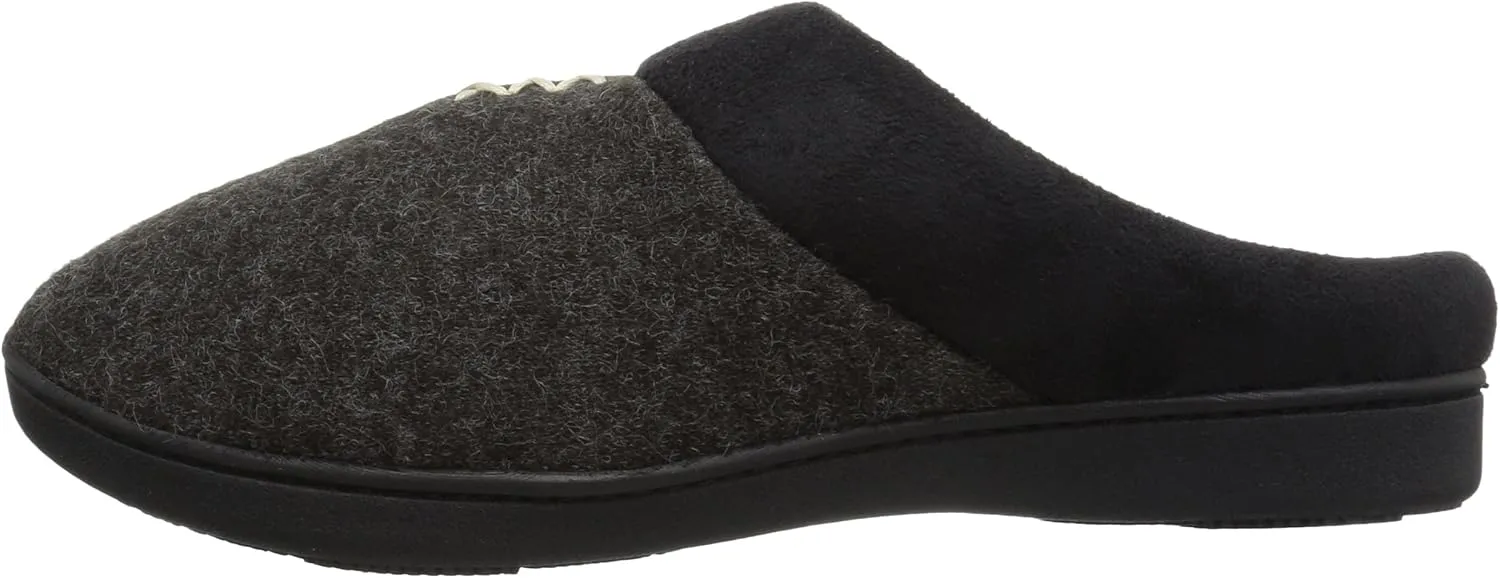 isotoner Women's Marisol Slip On Cushioned Slipper with All Around Memory Foam for Indoor/Outdoor Comfort