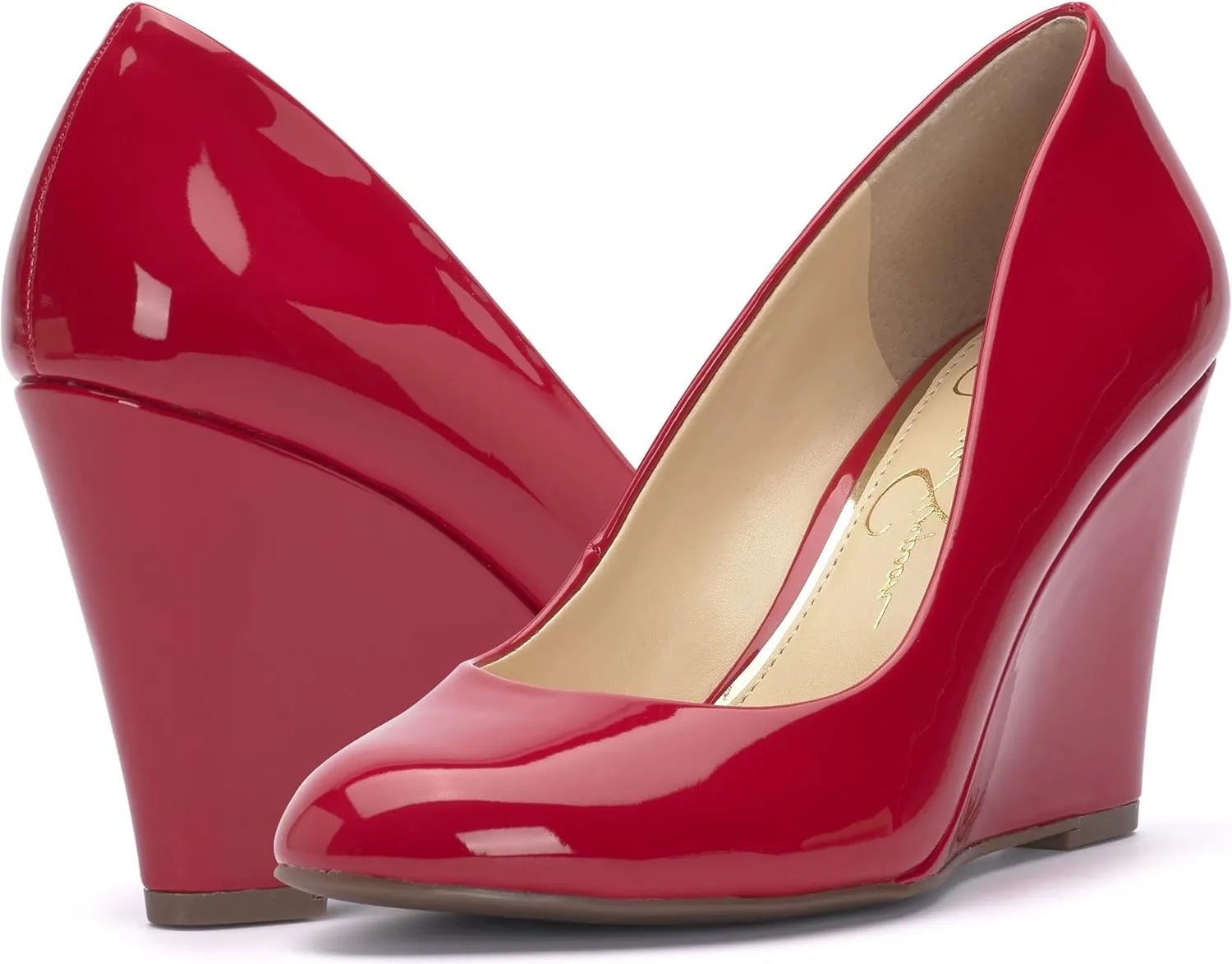Jessica Simpson Women's Cash Slip On Wedge