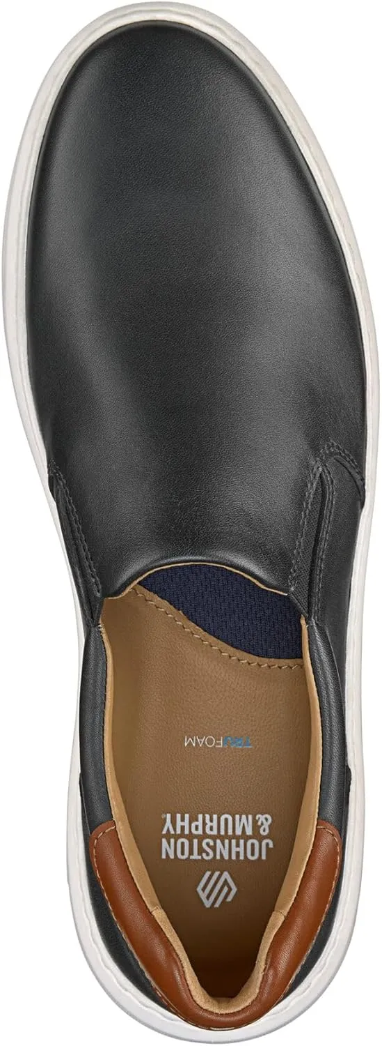 Johnston & Murphy Men’s Anders Slip-On Loafers, Men’s Slip On Shoes, Leather Loafers for Men, Men’s Casual Loafers