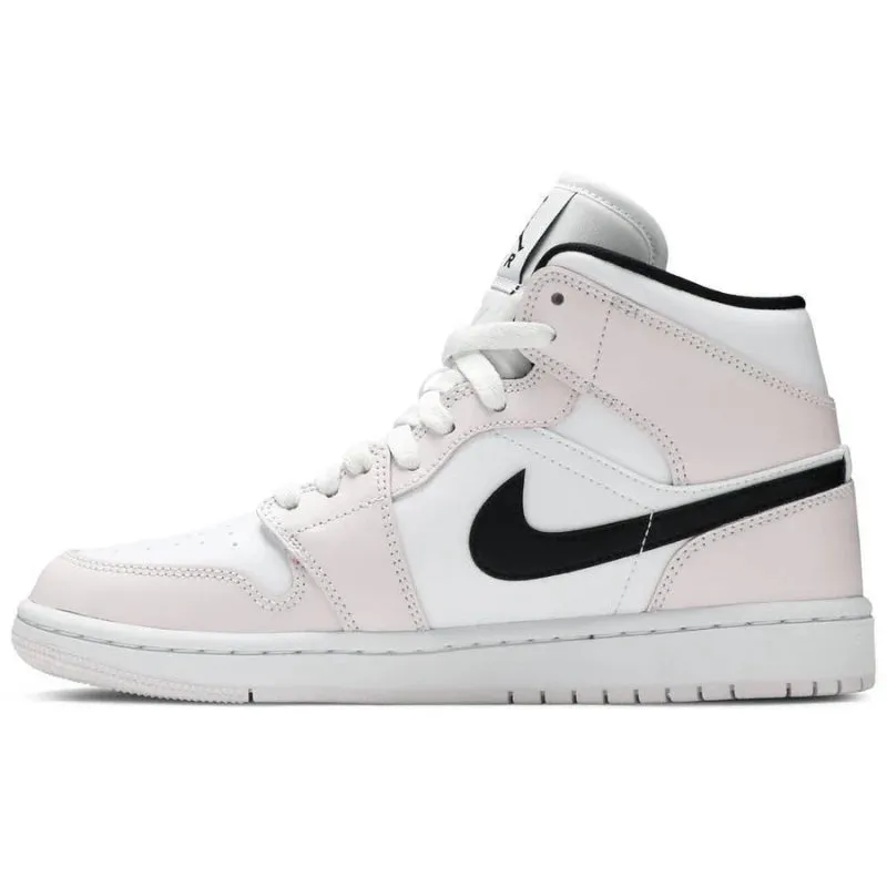 Jordan 1 Mid Barely Rose (W)