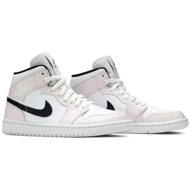 Jordan 1 Mid Barely Rose (W)