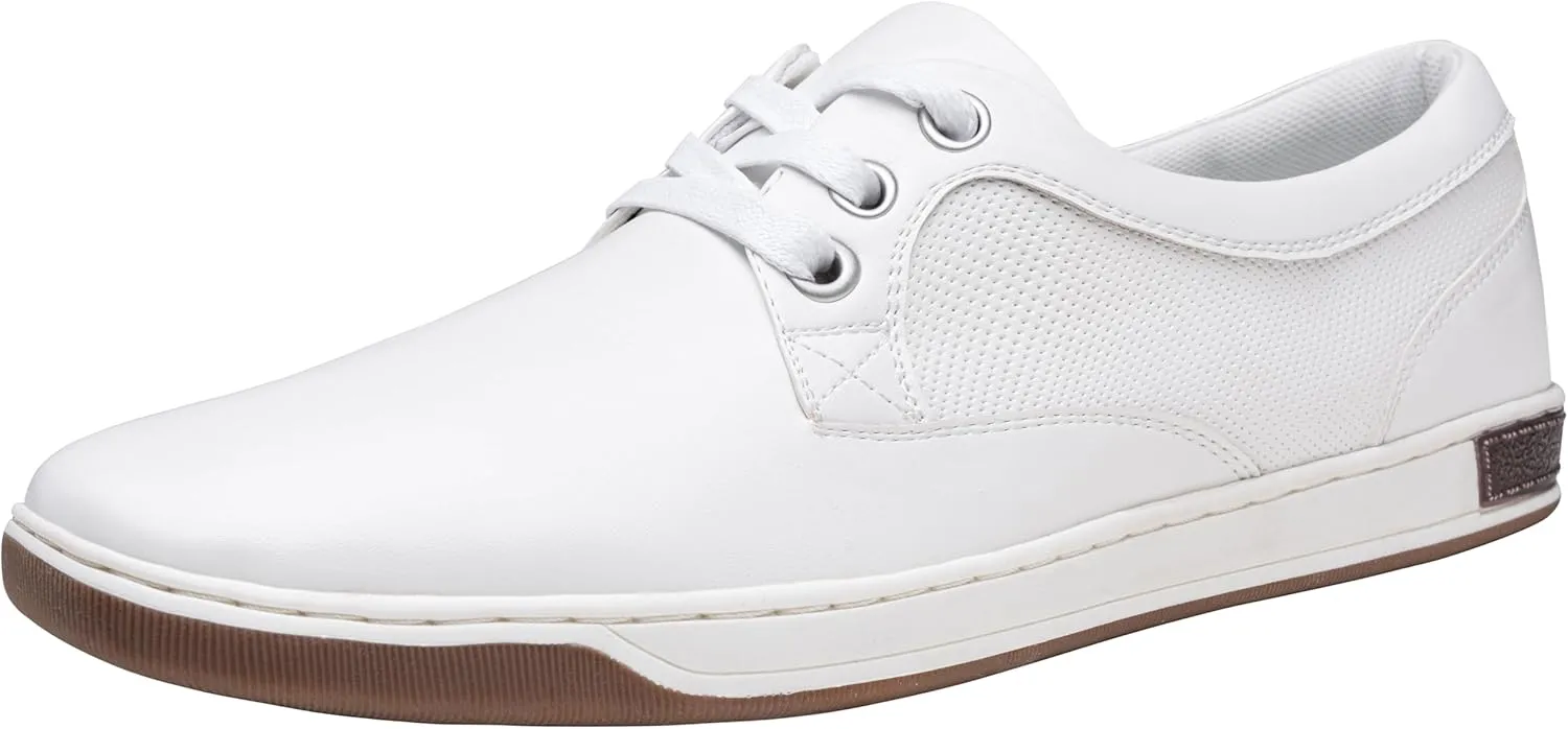 Jousen Men's Fashion Sneakers Classic Retro Casual Shoes for Men Breathable Business Dress Sneaker
