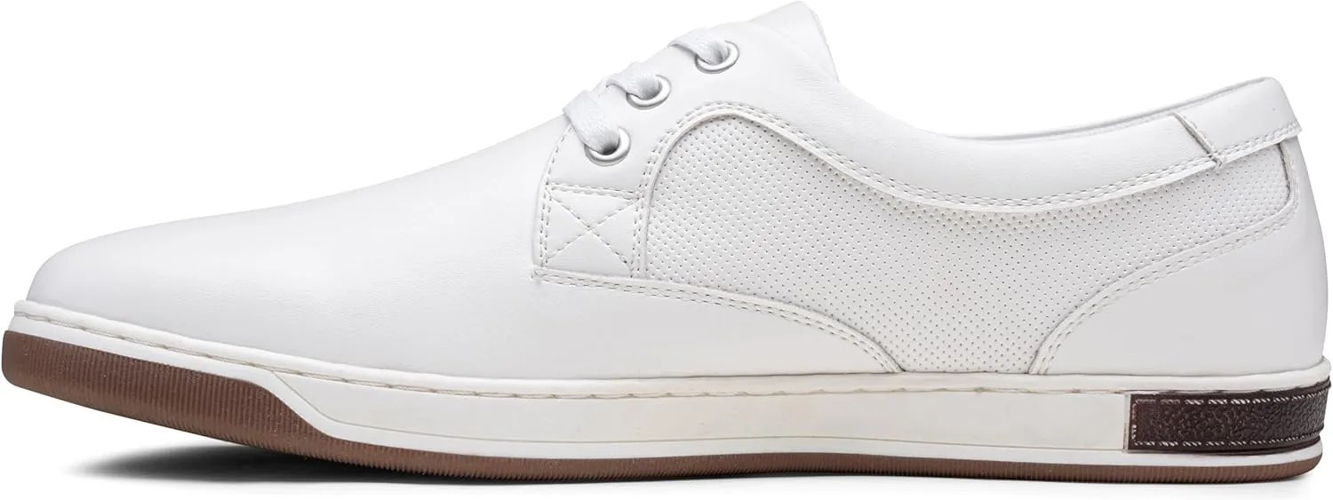 Jousen Men's Fashion Sneakers Classic Retro Casual Shoes for Men Breathable Business Dress Sneaker